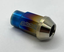 Load image into Gallery viewer, Titanium &#39;Tuner&#39; Wheel Nuts - Standard Taper - M12 x 1.5mm
